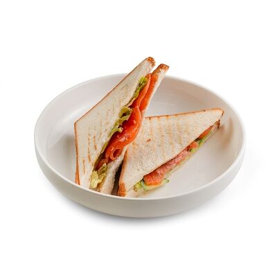 Сэндвич с Форелью (тост) в Garden Coffee по цене 699 ₽