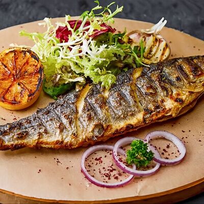 Сибас в Огонь и Мясо по цене 1050 ₽