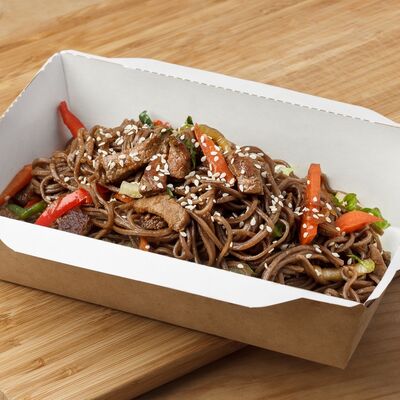 Гречневая Лапша с говядиной в Пекарня по цене 330 ₽