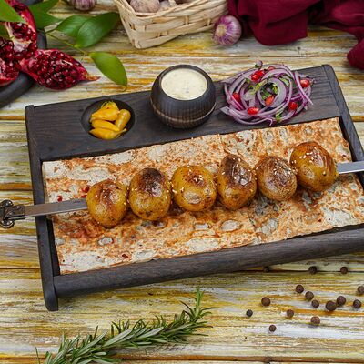 Картофель молодой на углях в Геленджик по цене 640 ₽