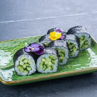 Мини-ролл с огурцом в Панда