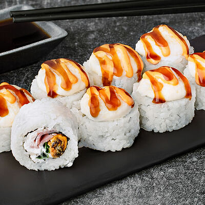 Мидийный с BBQ-соусом в Суши Мастер по цене 279