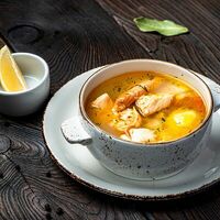 Суп Уха по-царски в Строгинская гавань