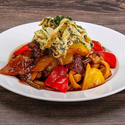 Жареный лагман в Щербет по цене 641 ₽