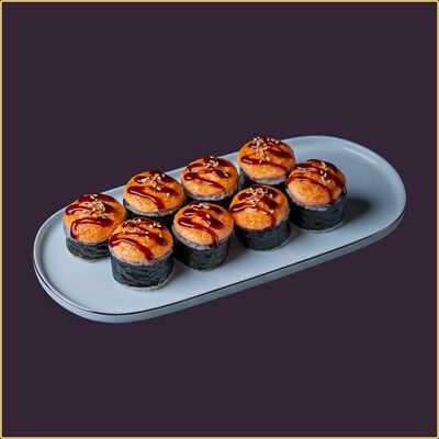 Ролл Мидии запечённый в Happy Fish Premium по цене 557 ₽