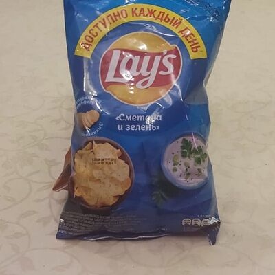 Чипсы Lay's Сметана и зелень в Шаурма гриль по цене 155 ₽