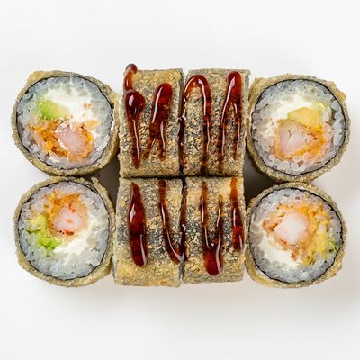 Ролл темпура с креветкой темпура в Good Sushi по цене 750 ₽