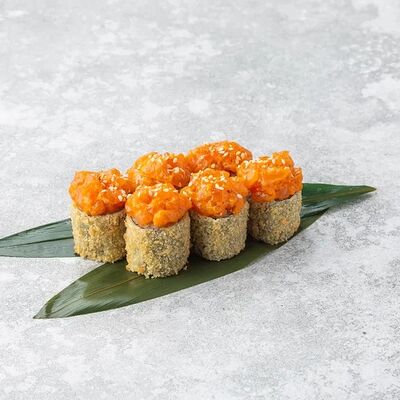 Ролл темпура с острым лососем в Кофейня №1 по цене 425 ₽