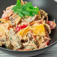 Теплый салат с печенью и картофелем в Мясо & Рыба Гриль от Yunga Tim