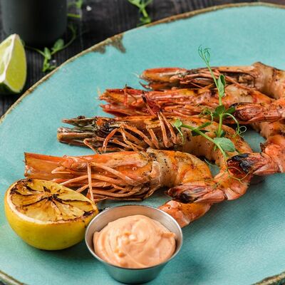 Королевские креветки гриль в Маймун по цене 1650