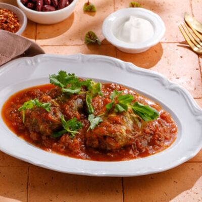 Голубцы овощные в Баклажан в ТЦ 