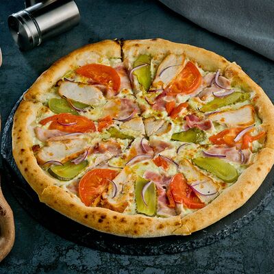 Пицца Мексиканская 33 см в Белый Аист по цене 620 ₽