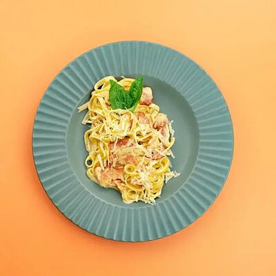 Паста Карбонара в Кафе Крем-Лаб по цене 599 ₽