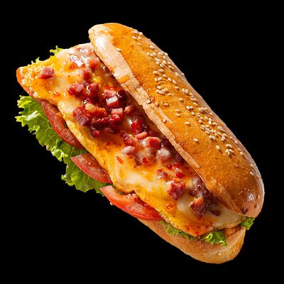 Сэндвич ветчина и моцареллой New Целый в Marrone Rosso по цене 3300 ₸