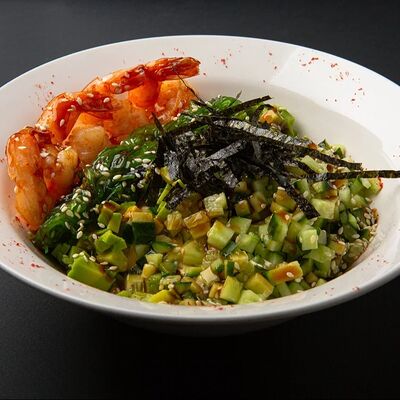 Поке с креветками в Том Ям бар по цене 850 ₽