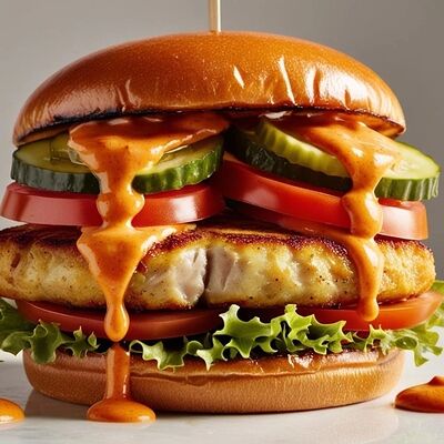 Чизбургер в ВКУСНАЯ ТОЧКА 24 ЧАСА по цене 460 ₽