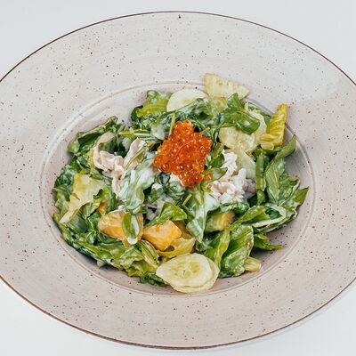 Фирменный крабовый салат Магадан в Магадан по цене 1250 ₽