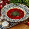 Наваристый красный борщ с говядиной и грузинской аджикой в Дэда по цене 720