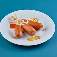 Отварные куриные сосиски в Баклажан Озерки