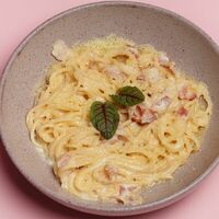 Карбонара в Gnezdo Breakfast