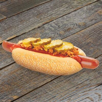 Датский хот-дог с финской сосиской в ОблаКафе по цене 329 ₽