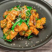 Курочка фри в соусе терияки в Мясо & Рыба Гриль от Yunga Tim