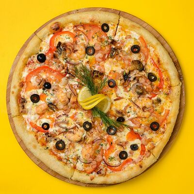Ø30см Пицца Морская в Good Food по цене 1079 ₽