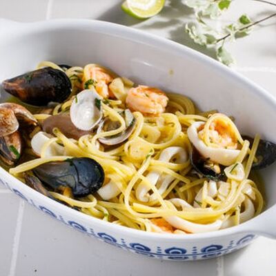 Лингвини с морепродуктами в Кукумбер по цене 1090