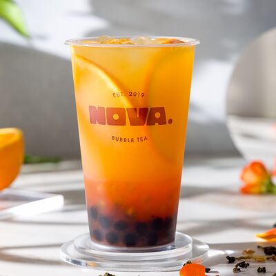 Jasmine orange персик в NovaBubble Tea по цене 500 ₽