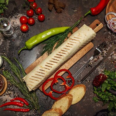 Шашлык в лаваше куриный в Шашлычная бостан по цене 549 ₽