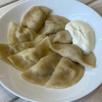 Вареники с картофелем и беконом в Baikallove