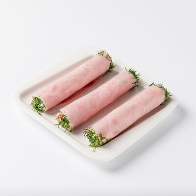 Рулетики из ветчины с сыром и орехами в Му-Му по цене 320 ₽