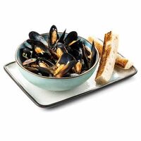 Чилийские мидии в сливочно-горчичном соусе в Ян Примус