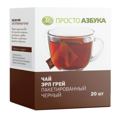 Чай черный пакетированный Эрл грей 20х в Азбука Вкуса Экспресс Меню по цене 305 ₽