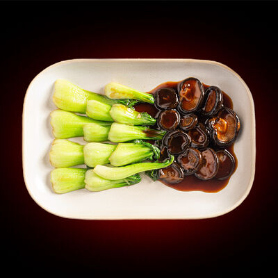 Пак-чой с грибами сянгу в Китайские Новости по цене 650 ₽