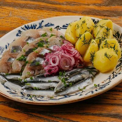 Ассорти соленой рыбы в Дэда по цене 930 ₽