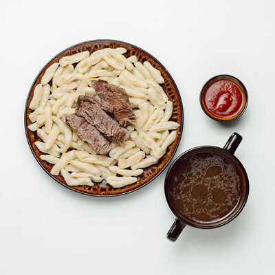 Жижиг-галнаш с мясом в Юрта Дагестанская кухня по цене 840 ₽