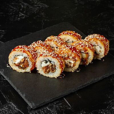 Ролл темпура с угрем в Sushi House по цене 610 ₽