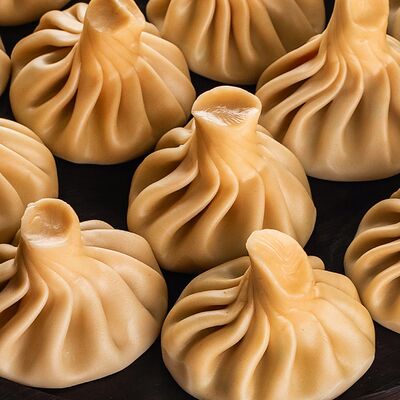 Хинкали с картофелем и сыромв Бородашвили по цене 345 ₽