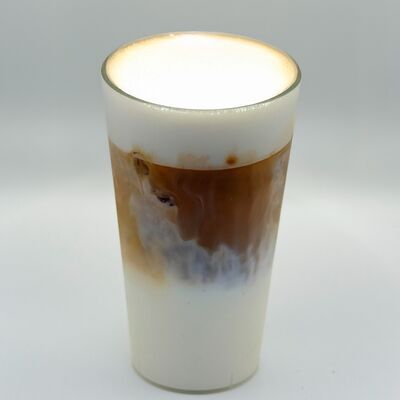 Латте с миндальным сиропом (горячее) в КРАШ Bubble Tea по цене 420 ₽