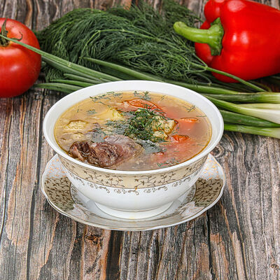 Шурпа из говядины в Чайхана Мадина по цене 501 ₽