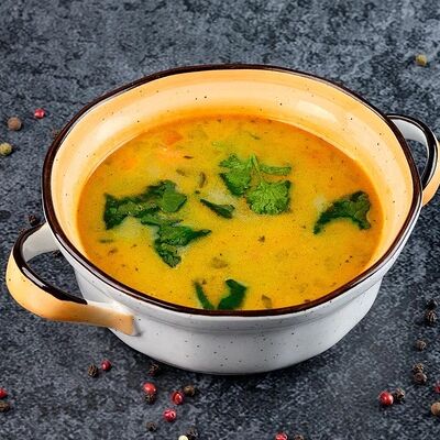 Суп домашний с грибами и полбой в Mesto Sushi & Grill по цене 320