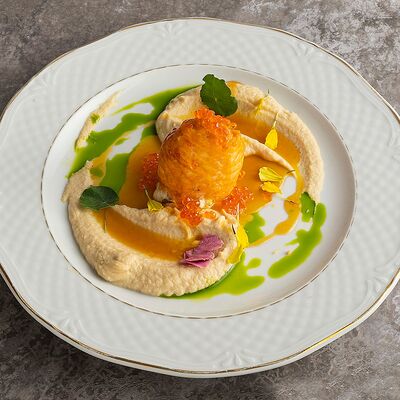 Лосось с кремом из сельдерея в Гранж Кафе по цене 2150 ₽