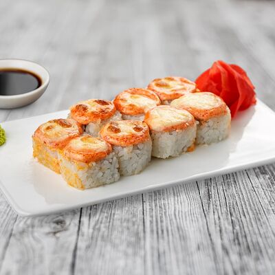 Запеченный ролл Якинори в Окинава Гурмэ по цене 699 ₽