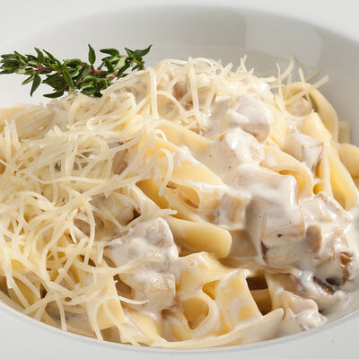 Феттуччине с белыми грибами в Il Canto по цене 910 ₽
