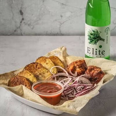 Комбо с шашлыком в Уголок вкуса по цене 1520 ₽