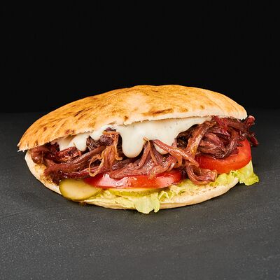 Шварма с рваной говядиной Тартар в Элан Бургерс по цене 899 ₽