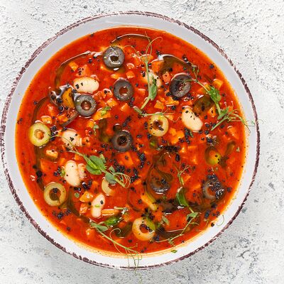 Копченый Томатный суп с колбасками в Brugge по цене 490 ₽