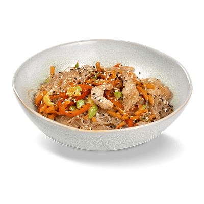 Острая Фунчоза со свининой и овощами в Автоcуши Автопицца по цене 581 ₽