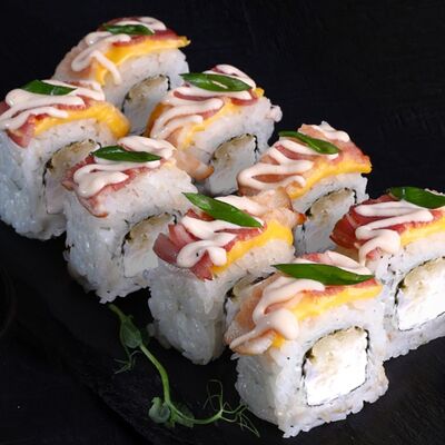 Чеддер-бекон в SUSHIBOX по цене 459 ₽